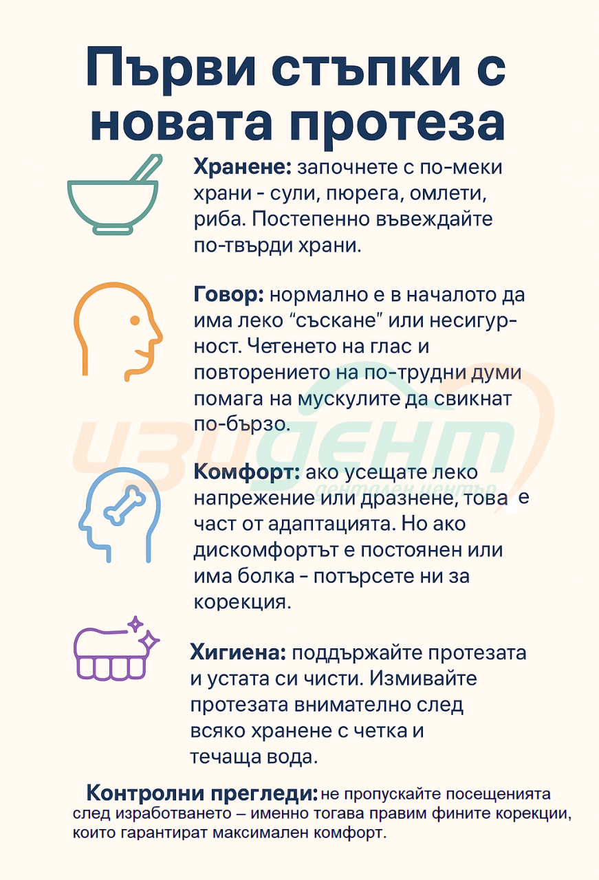 Как да се адаптираме по-лесно към новата протеза?